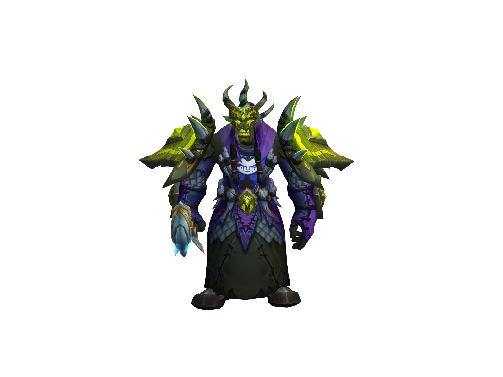 Moshakk 3D character render