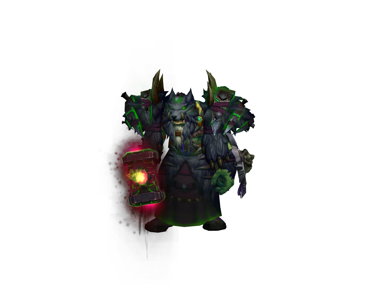 Saltspark 3D character render
