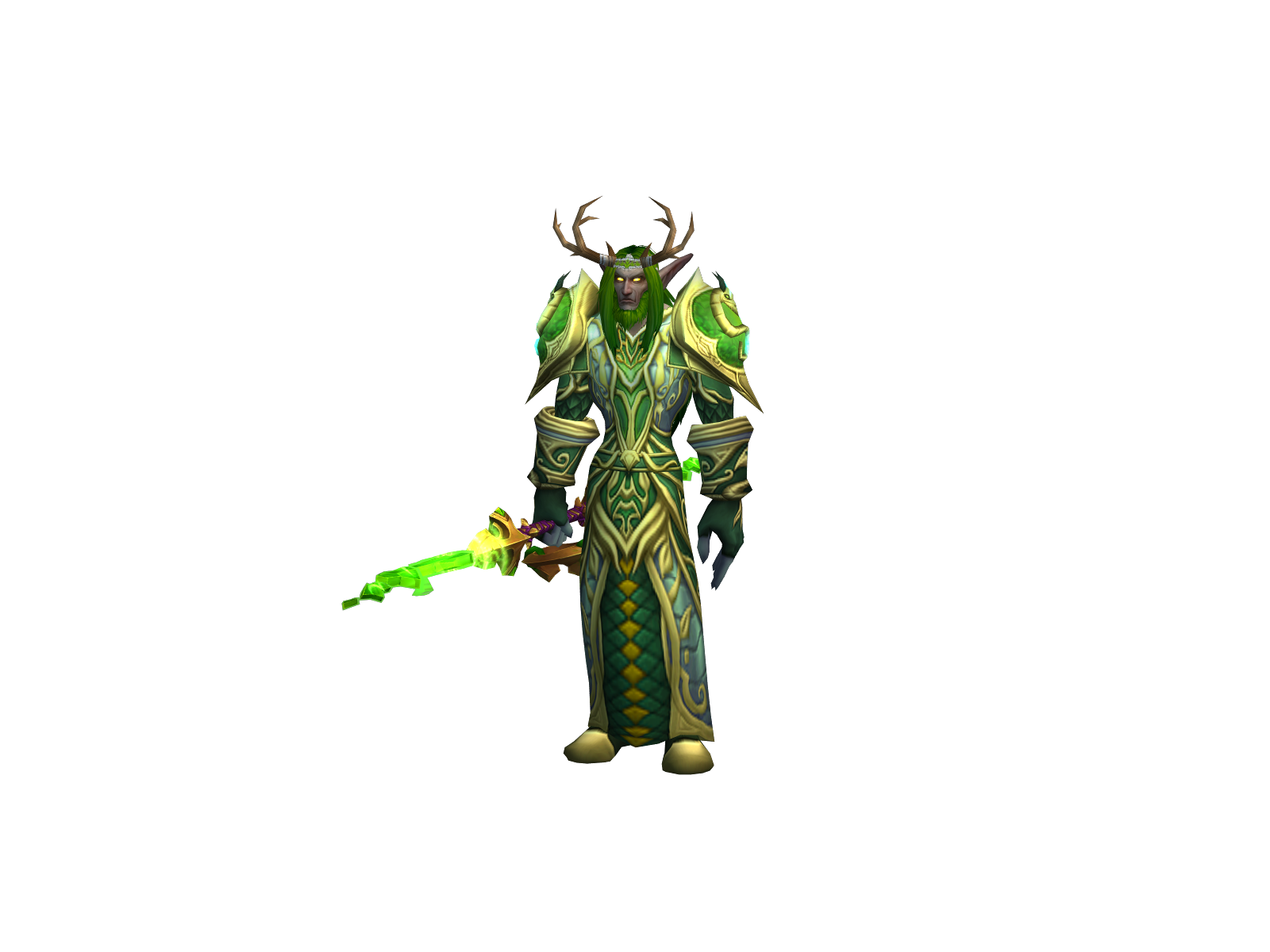 Reckony 3D character render