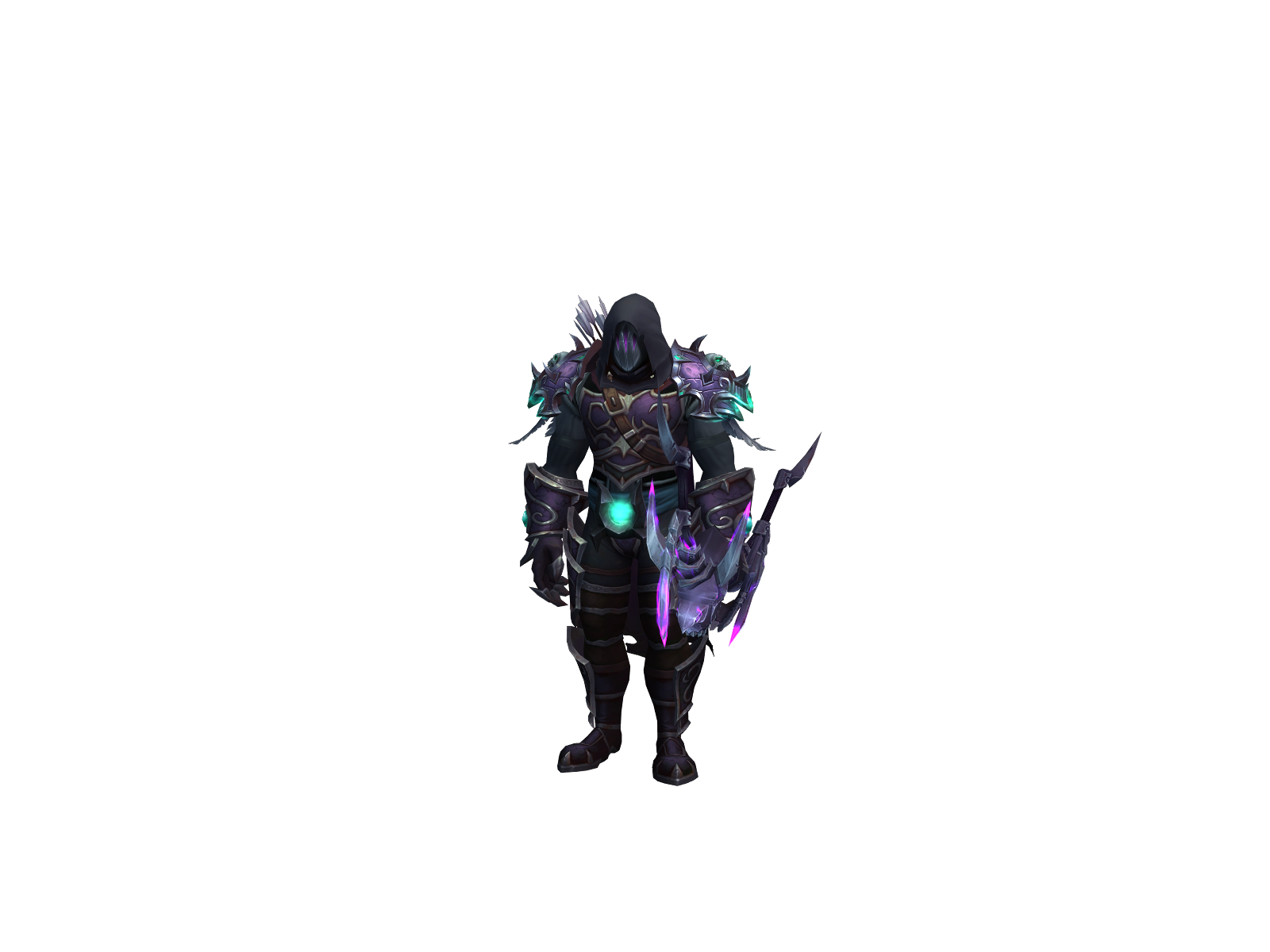 Cryptorc 3D character render