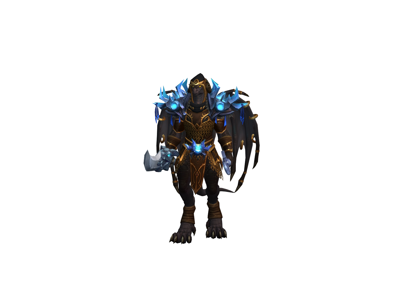 Ankharonos 3D character render