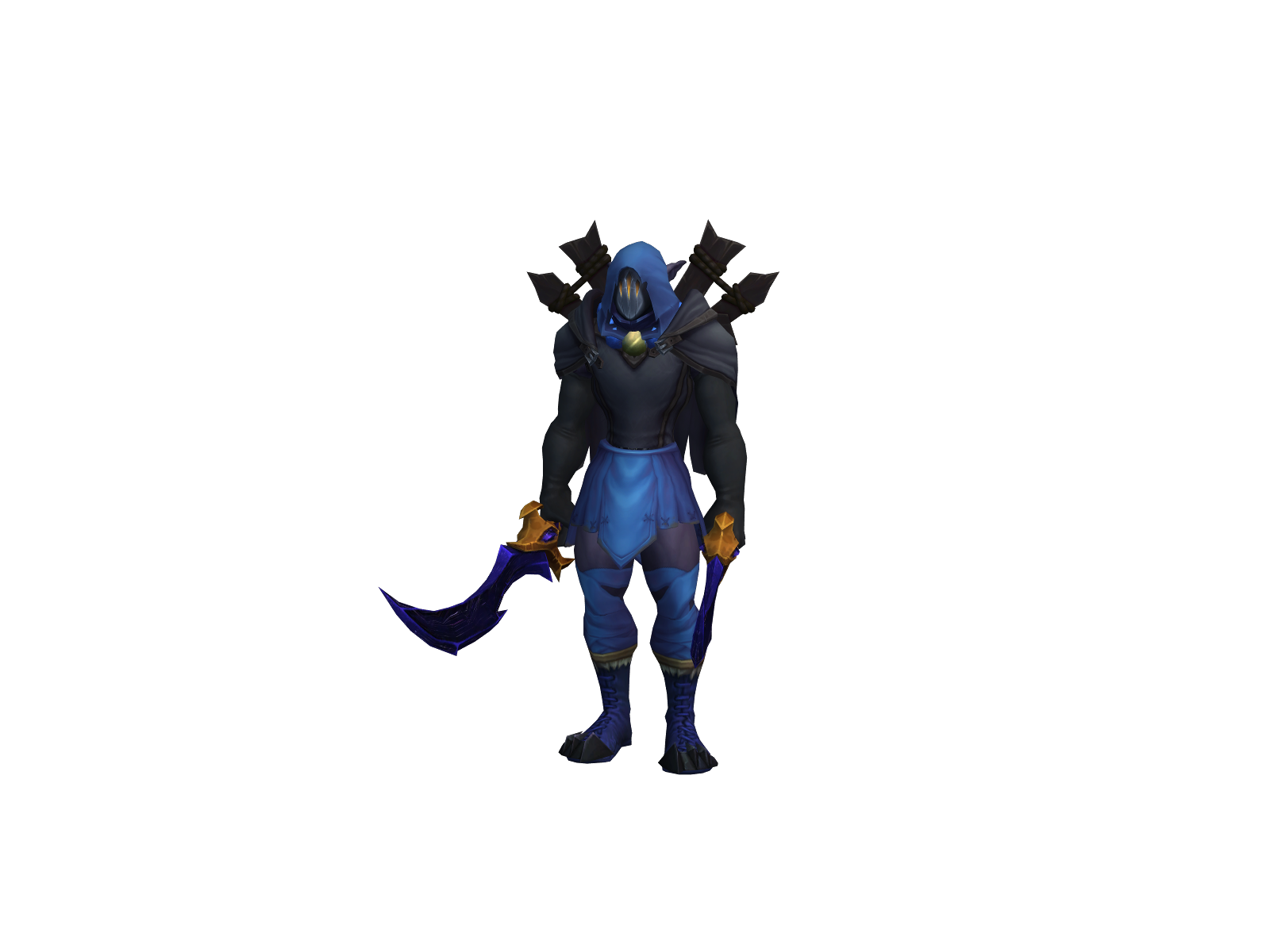 Pachacamac 3D character render