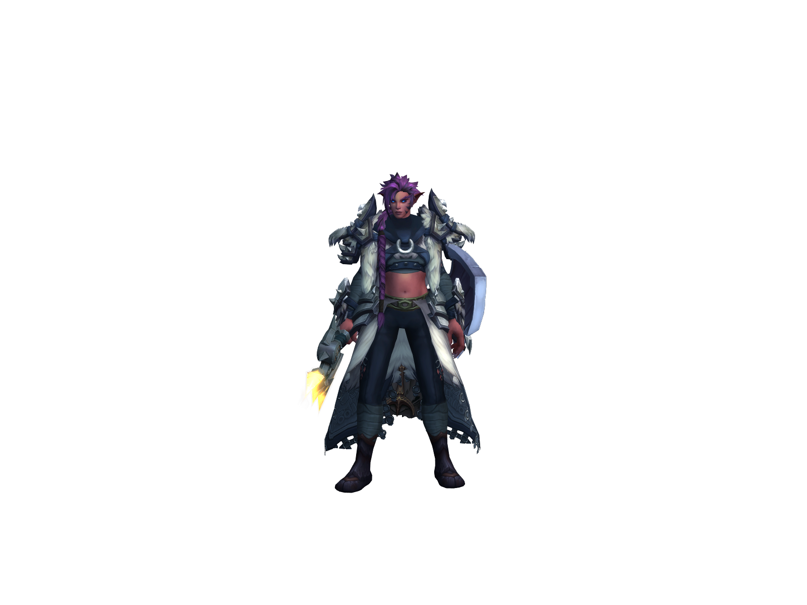 Shamob 3D character render