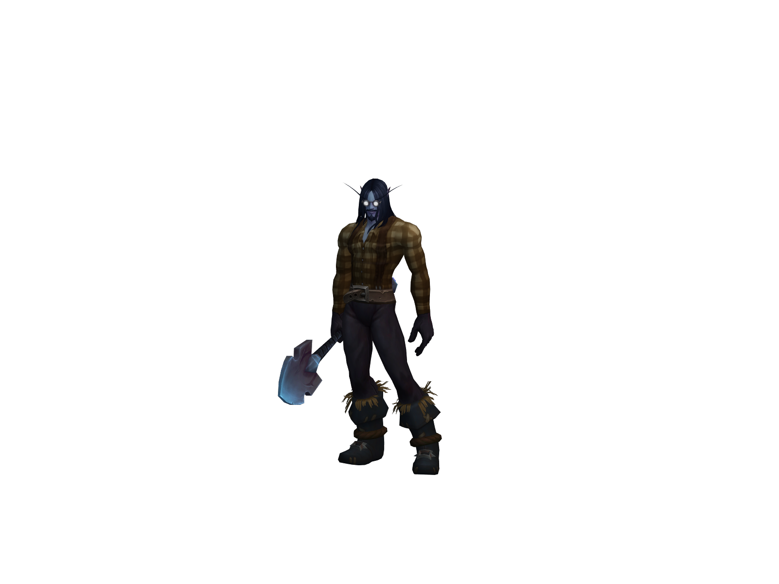 Prat 3D character render