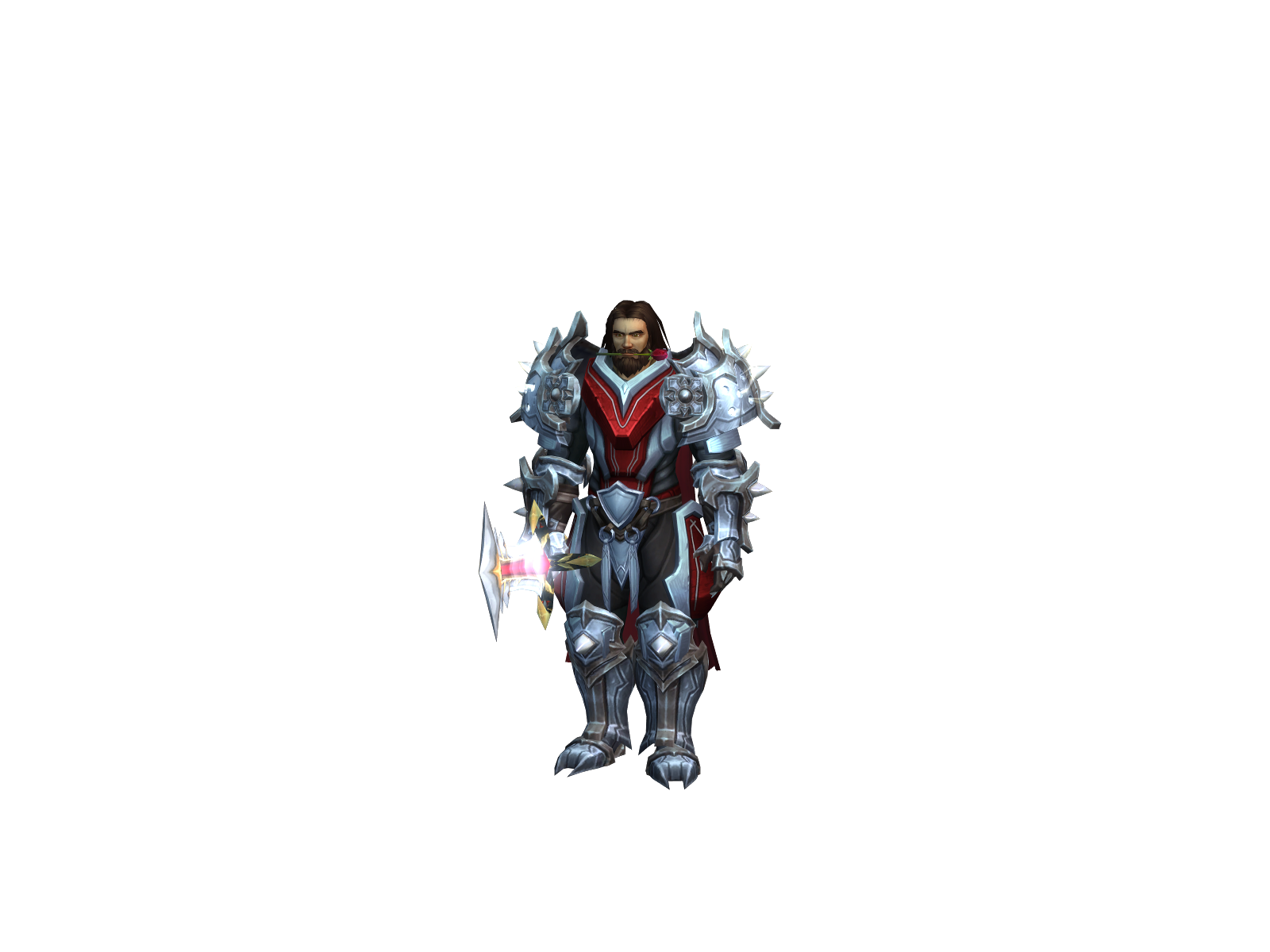 Gwynbleïdd 3D character render
