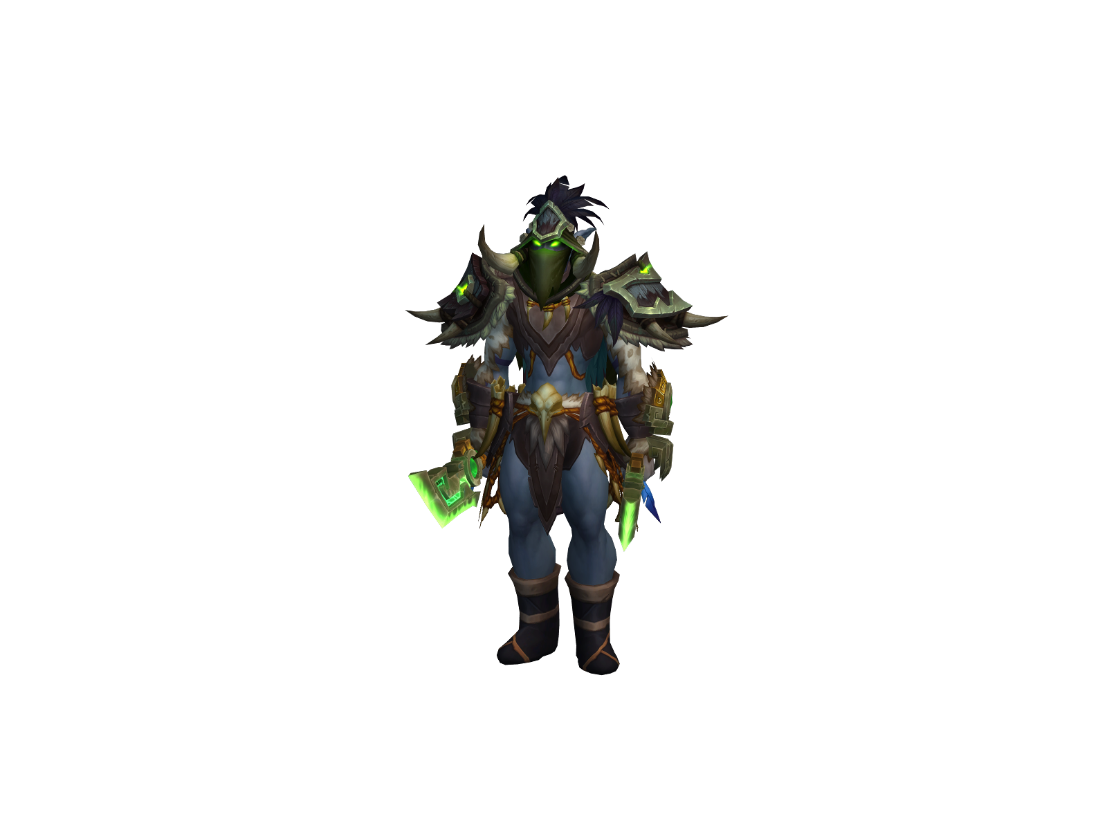 Shogis 3D character render
