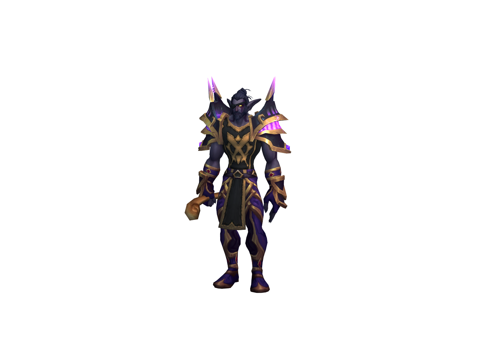 Zandrek 3D character render