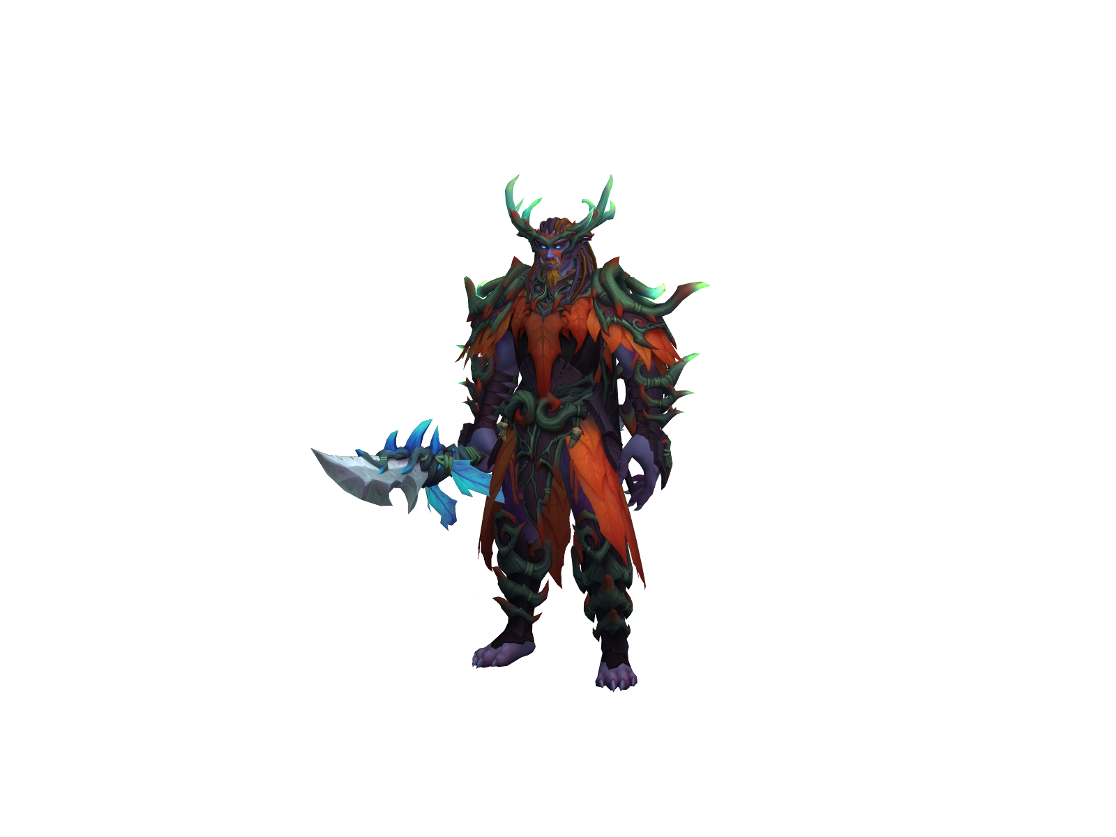 Rootswarden 3D character render