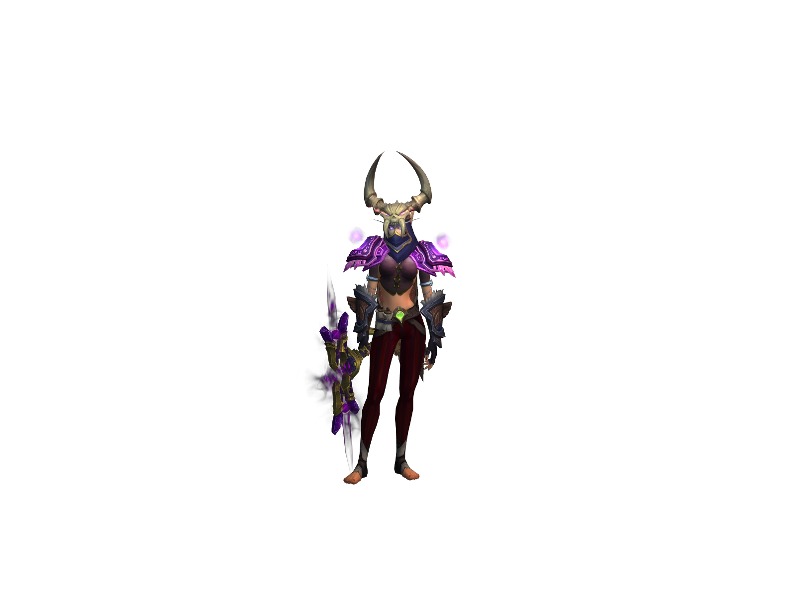 Tuntun 3D character render