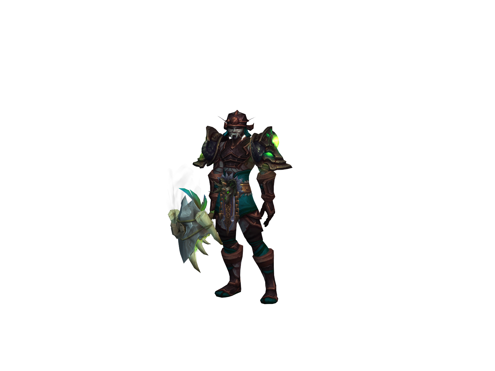 Oniillan 3D character render