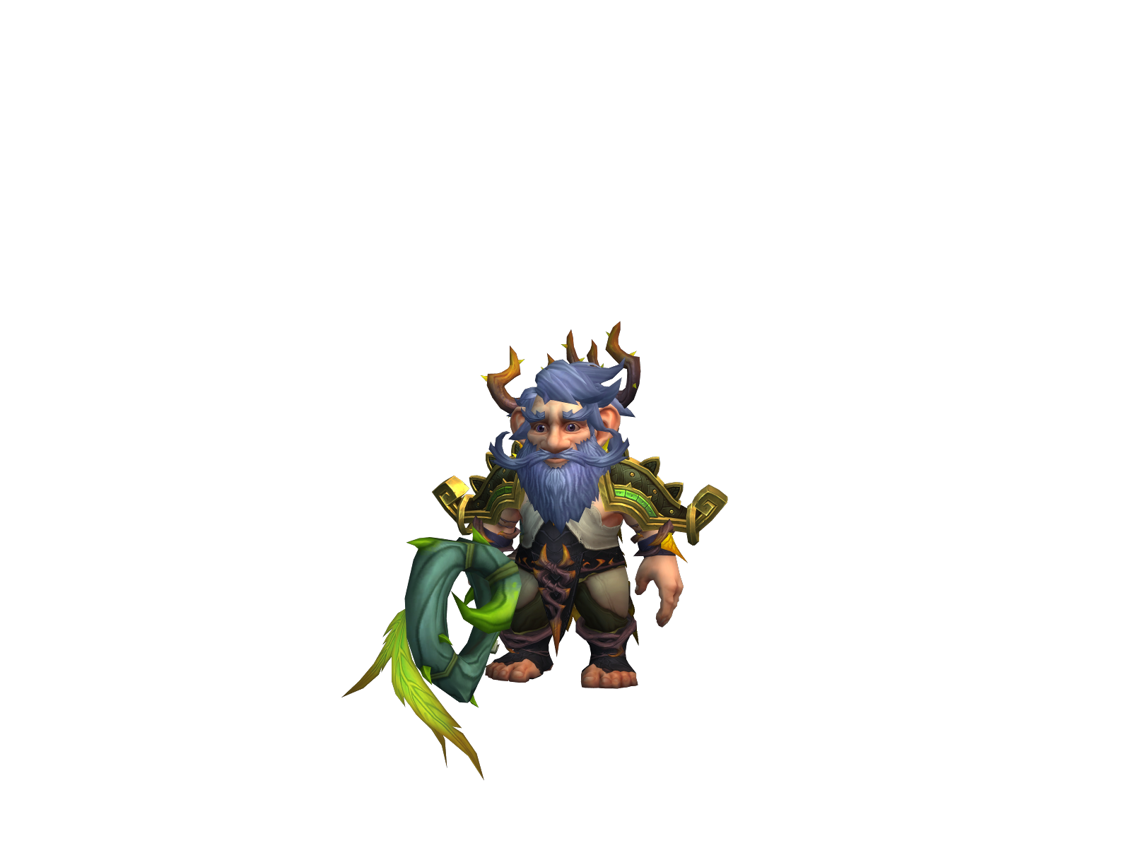 Poclilfrank 3D character render