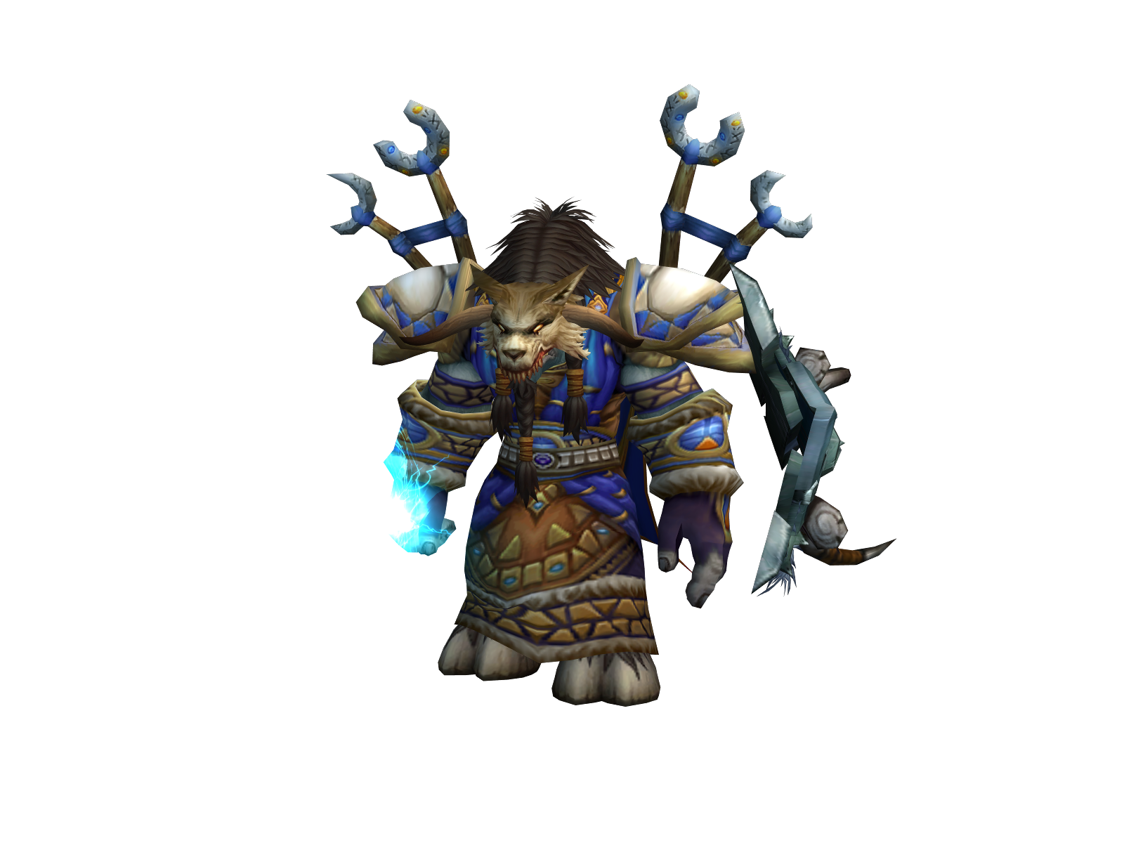 Шелдари 3D character render