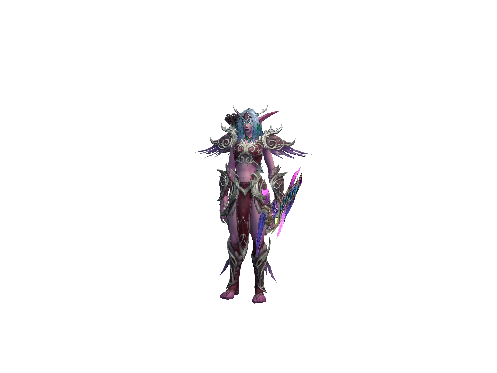 Эльджейхлол 3D character render