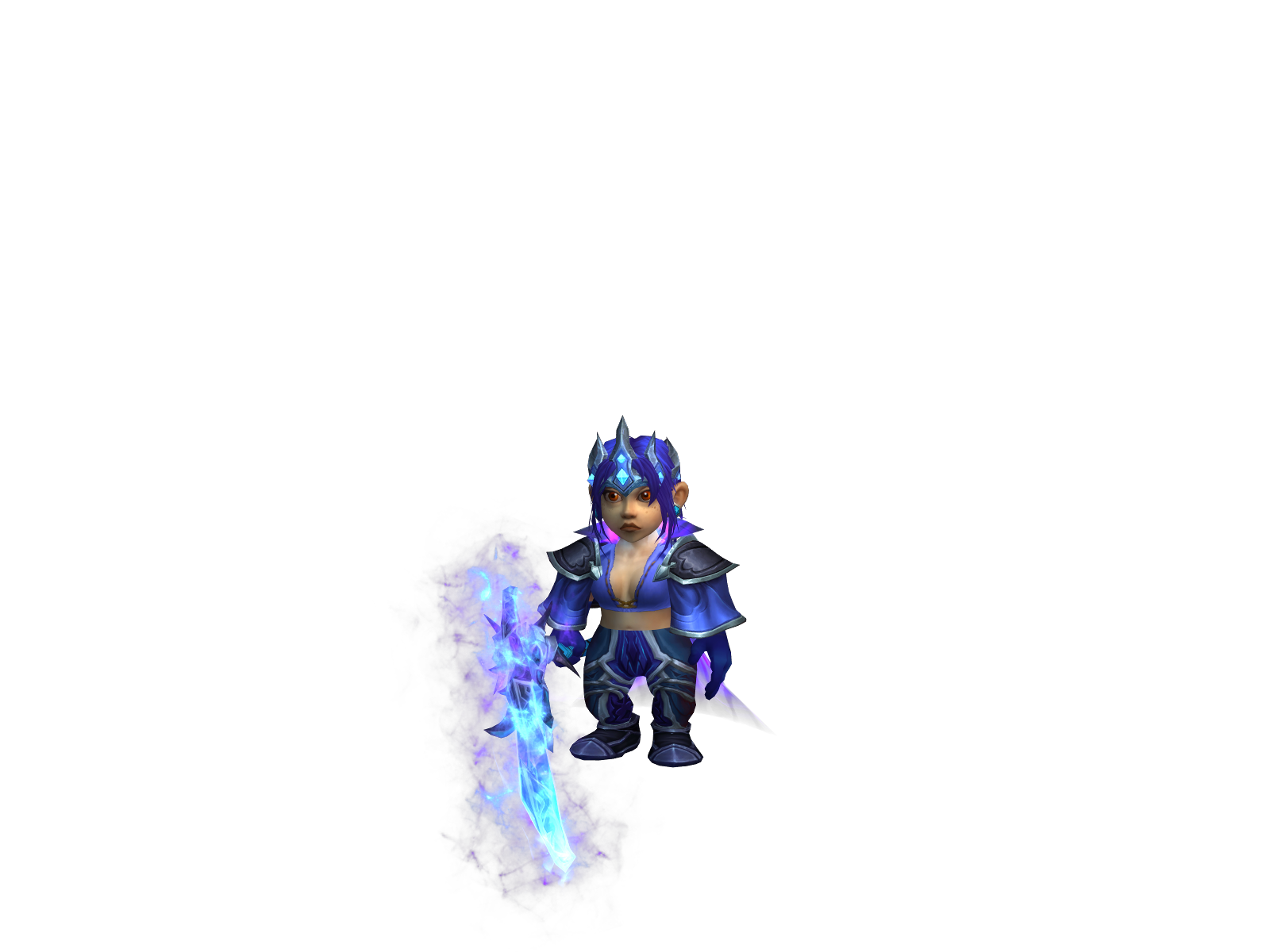 Мэджу 3D character render