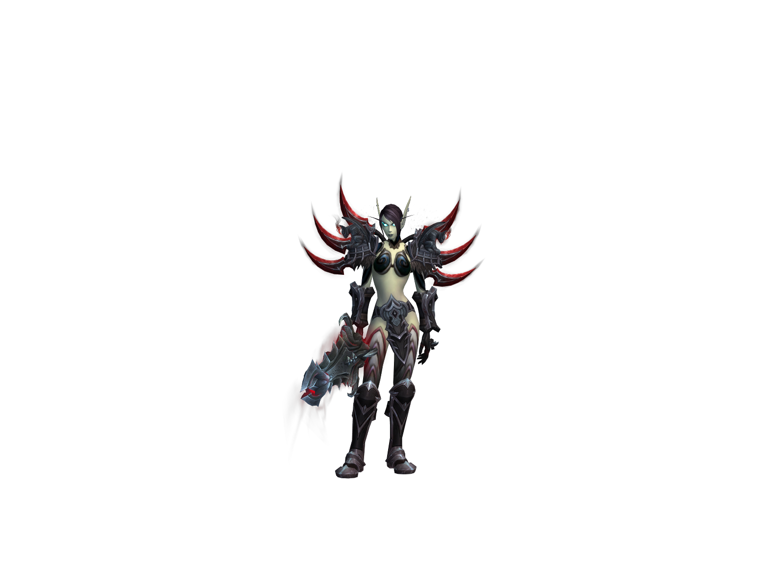 Акаги 3D character render