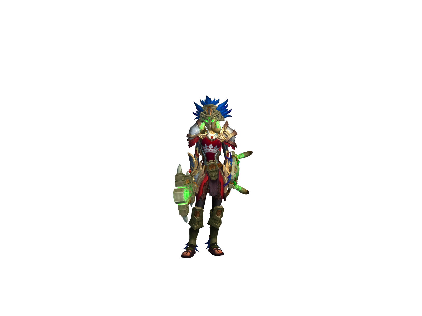Эллия 3D character render
