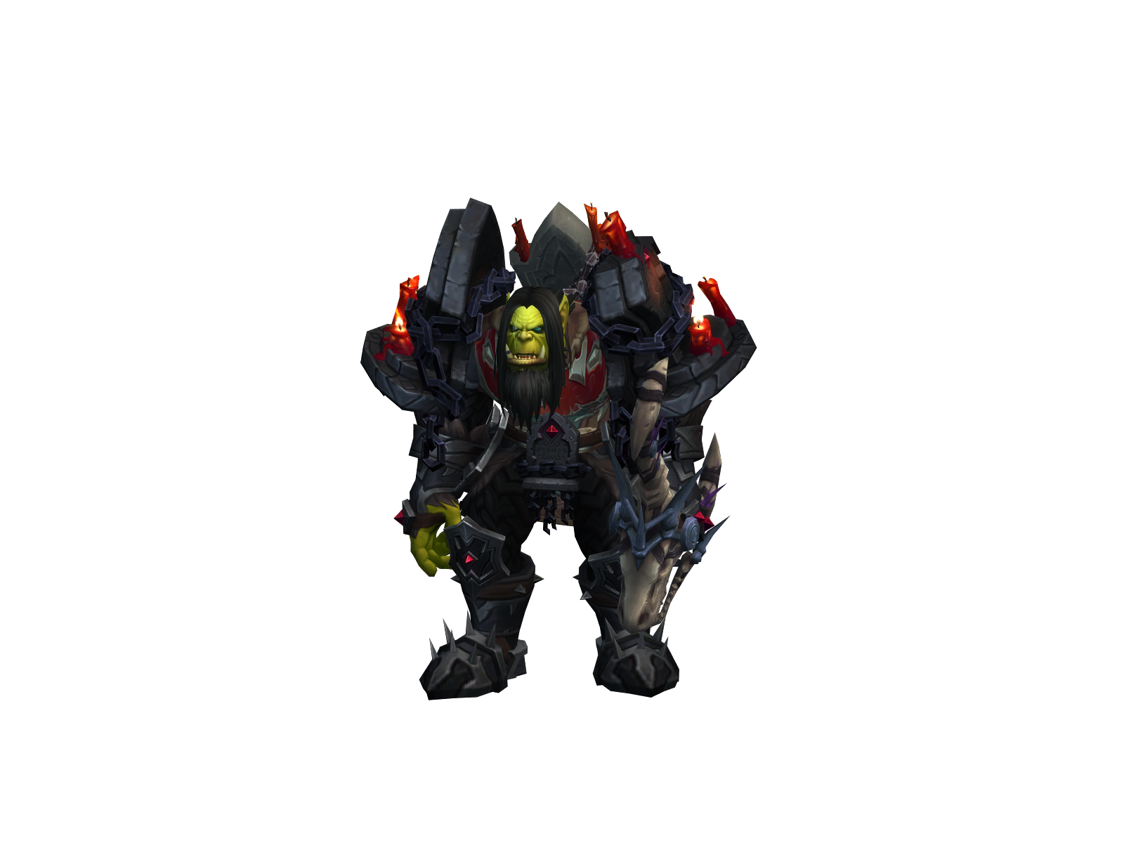 Варггот 3D character render