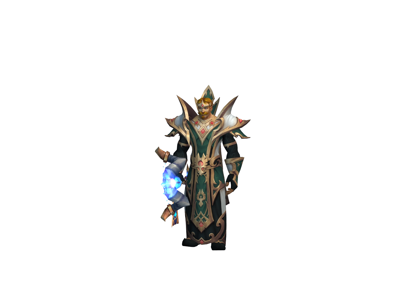 Фолдар 3D character render