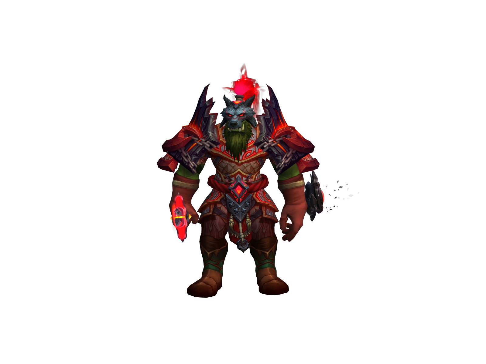 Шамас 3D character render
