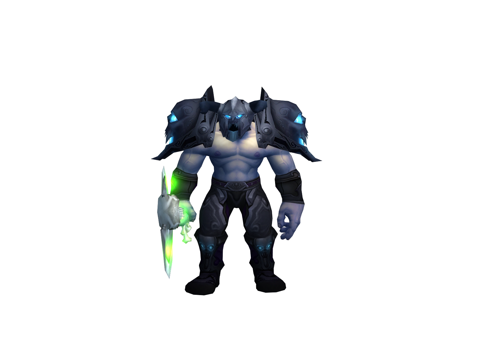 Галл 3D character render