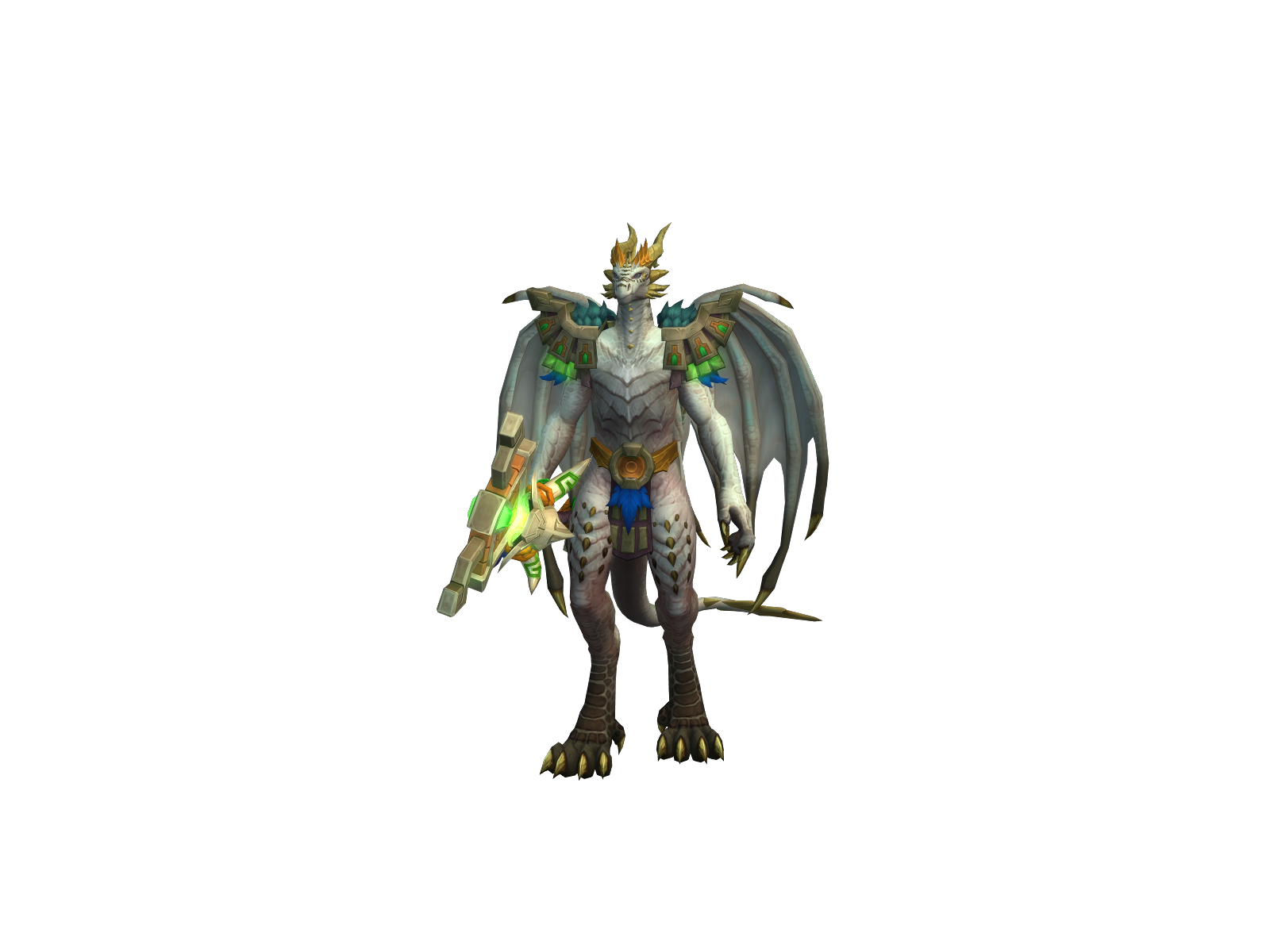 Дракоон 3D character render