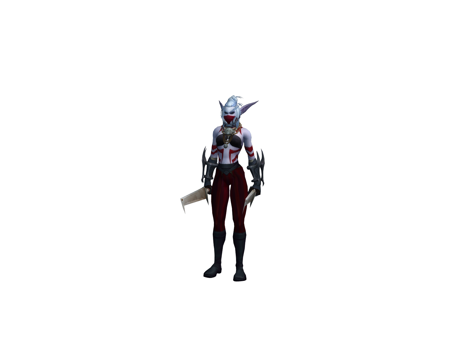 Чхарек 3D character render