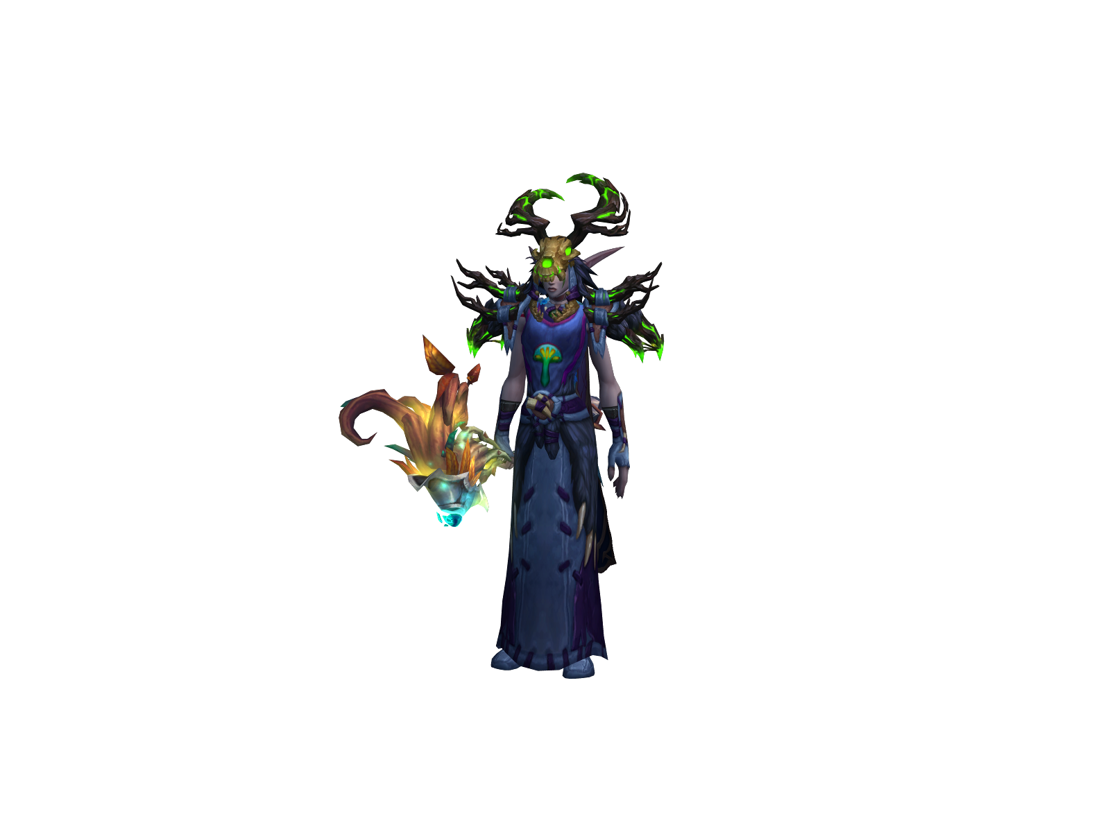 Phará 3D character render