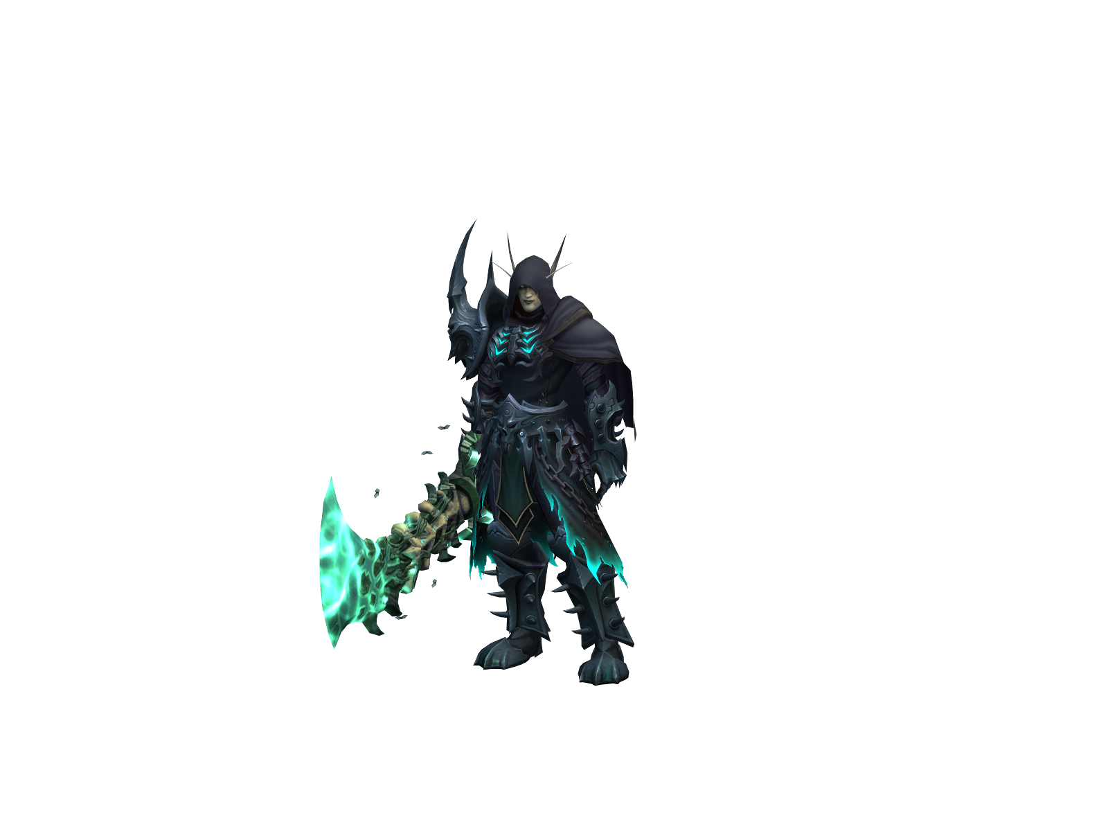 Sador 3D character render