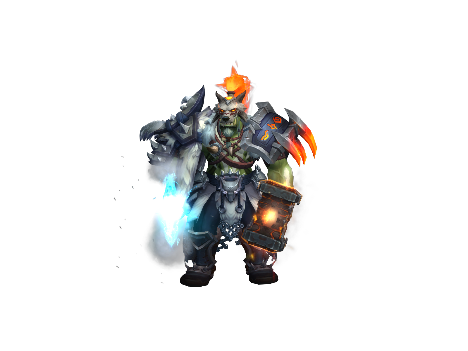 Dukrul 3D character render