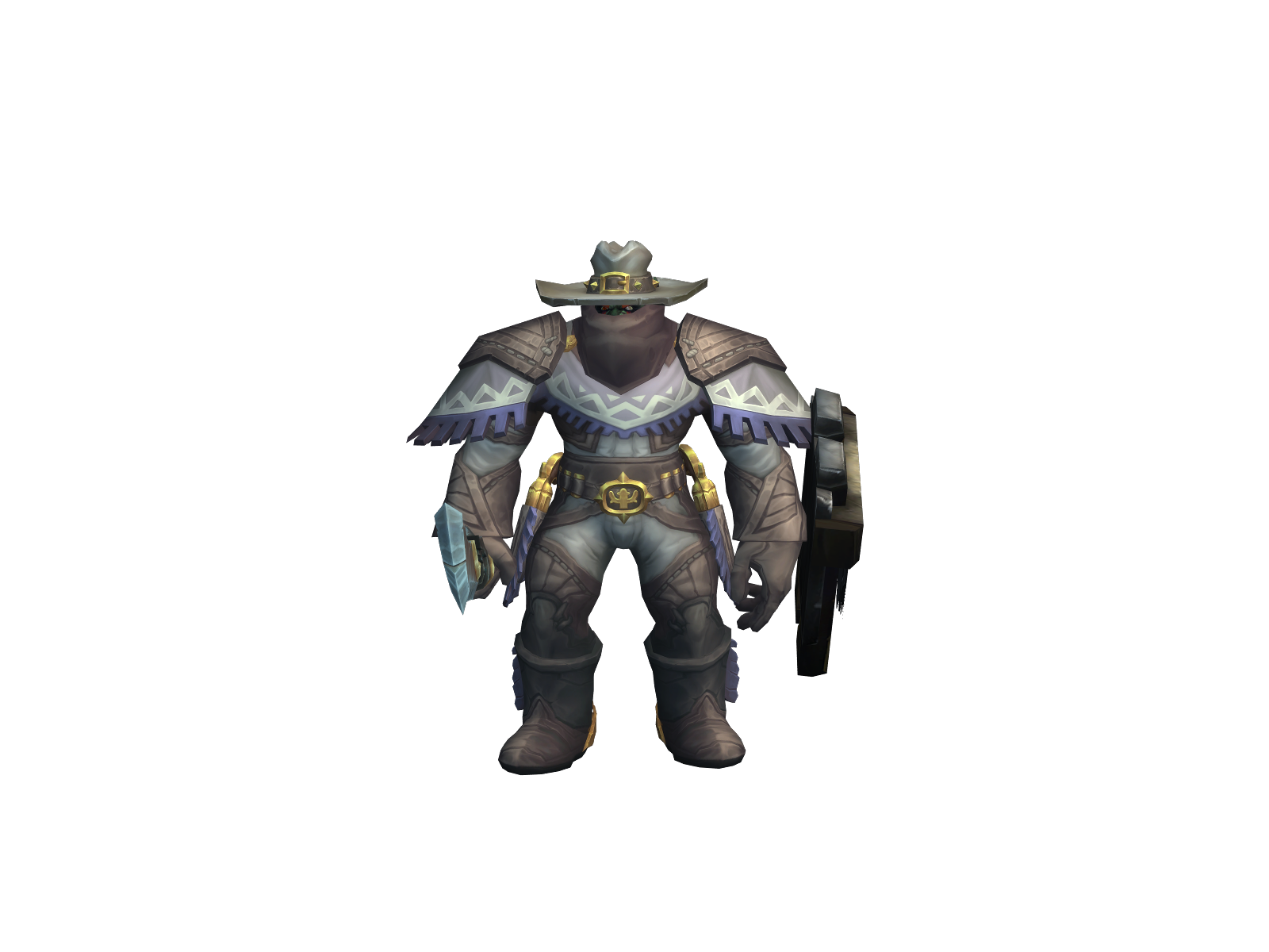 Tyskii 3D character render