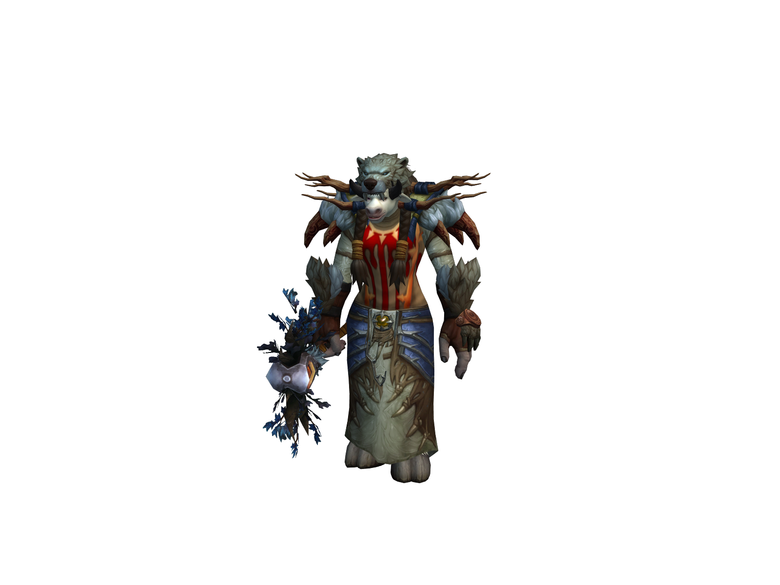 Trébaruna 3D character render