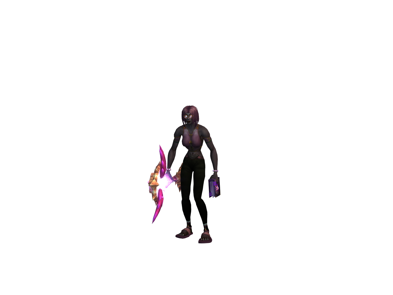 Toni 3D character render