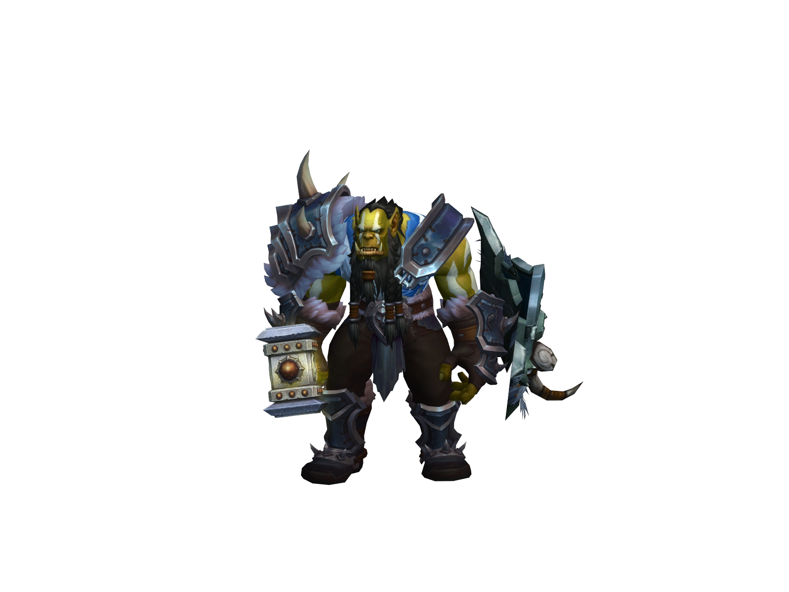 Korgall 3D character render
