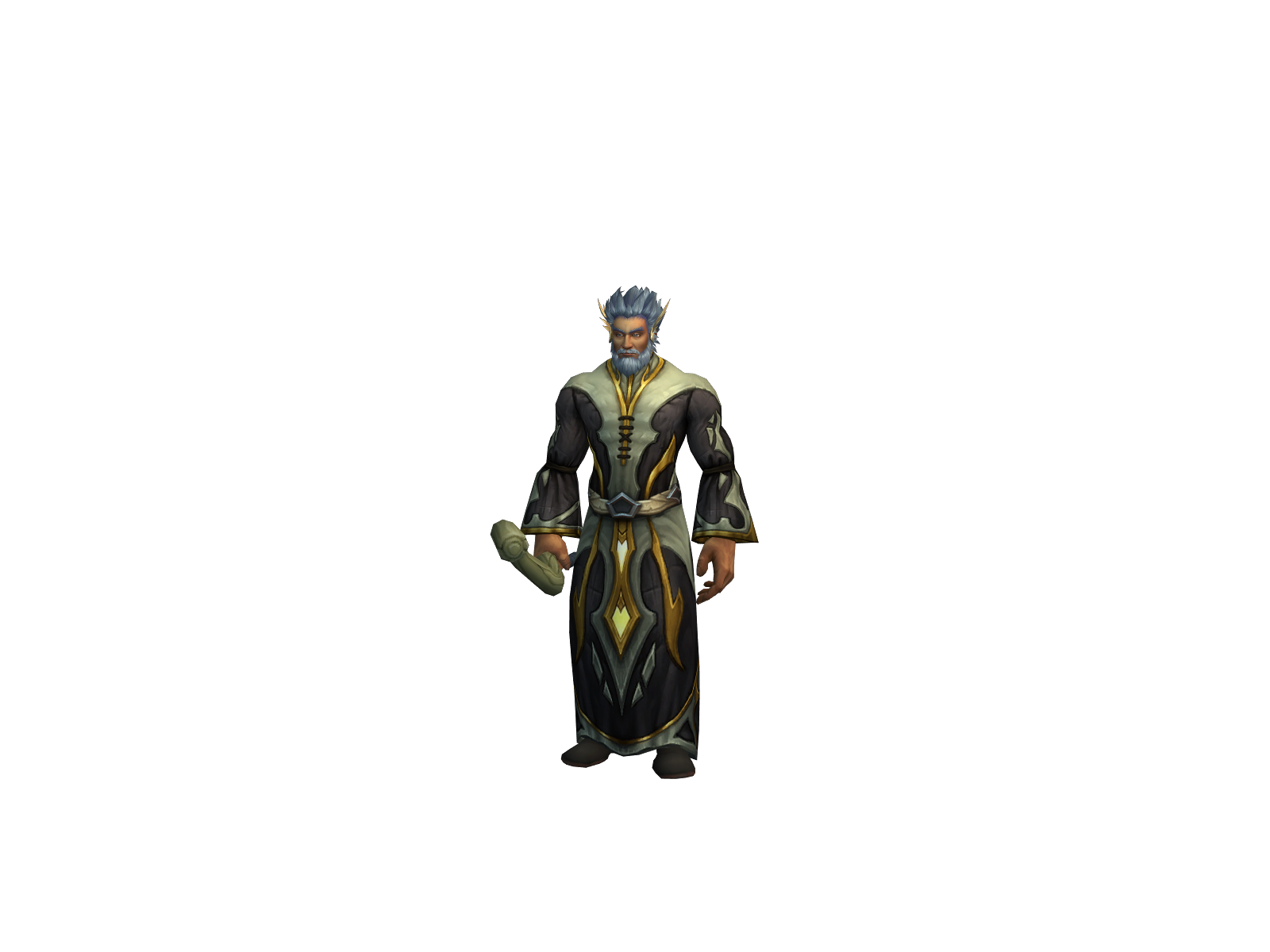 Sedobradi 3D character render