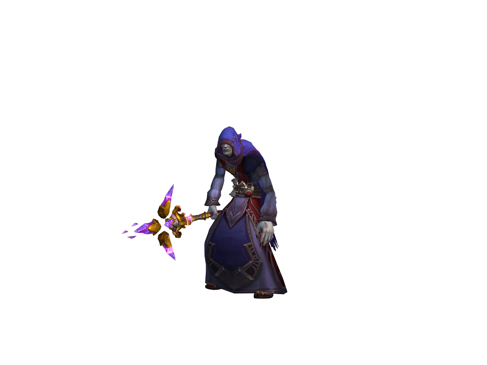 Townsend 3D character render