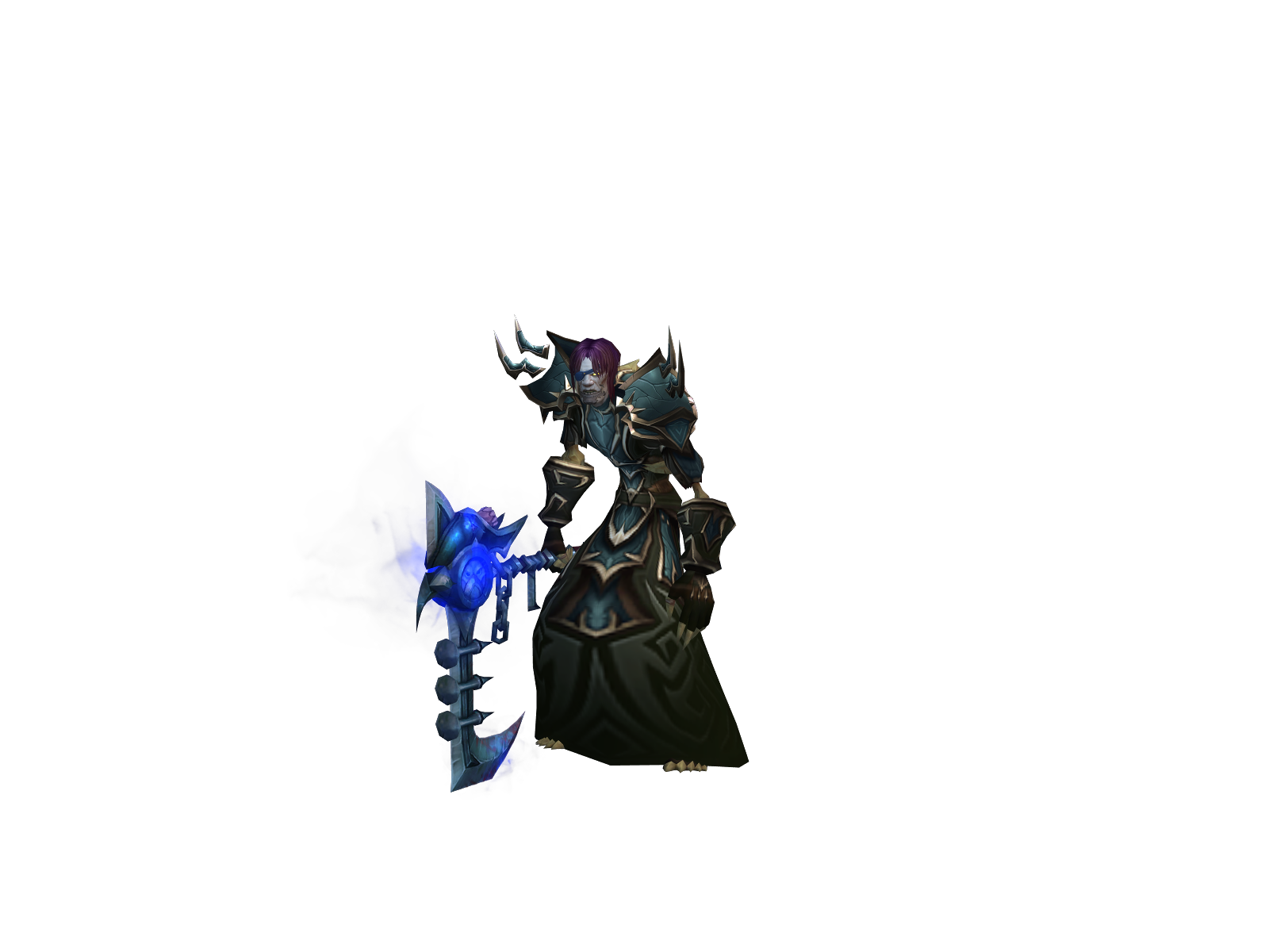 Infected 3D character render