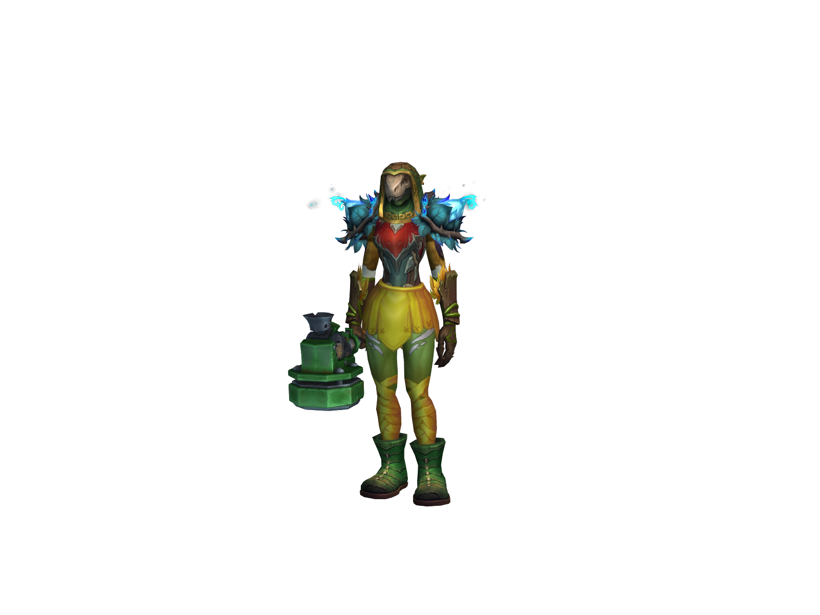 Cornowlius 3D character render