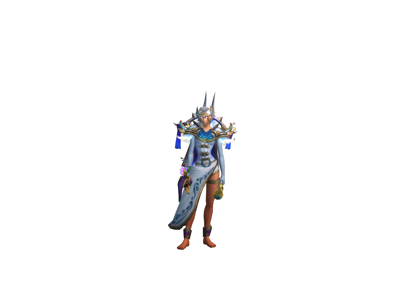 Daiana 3D character render