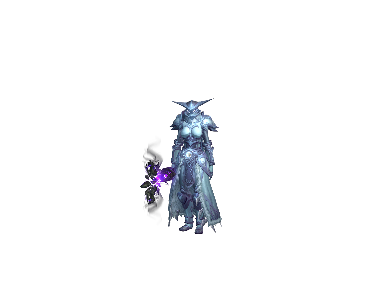 Queine 3D character render