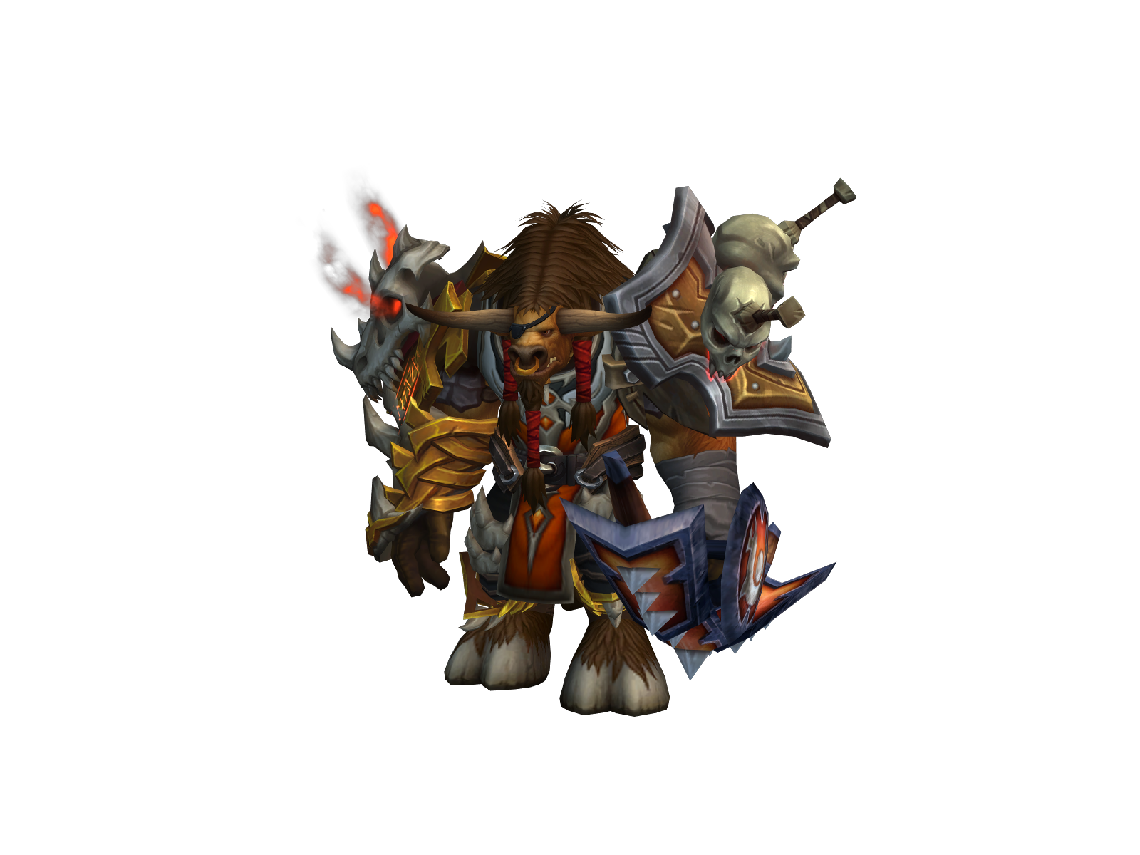 Cøw 3D character render