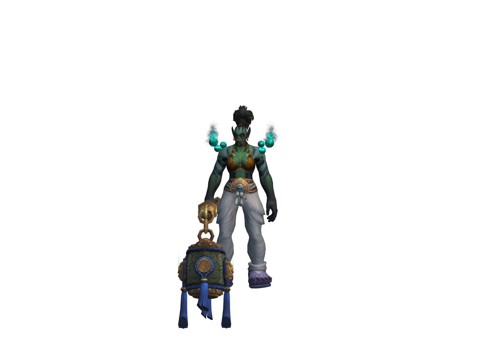 Anusay 3D character render