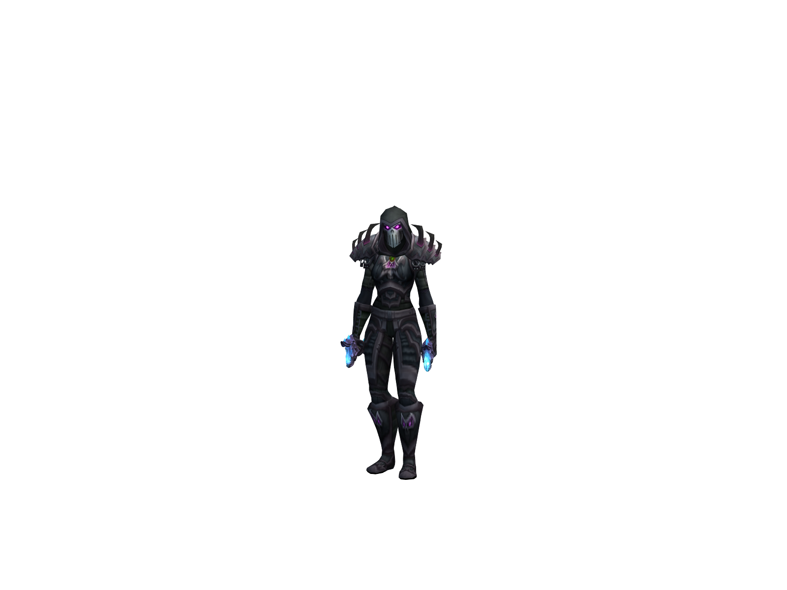 Shadowblade 3D character render