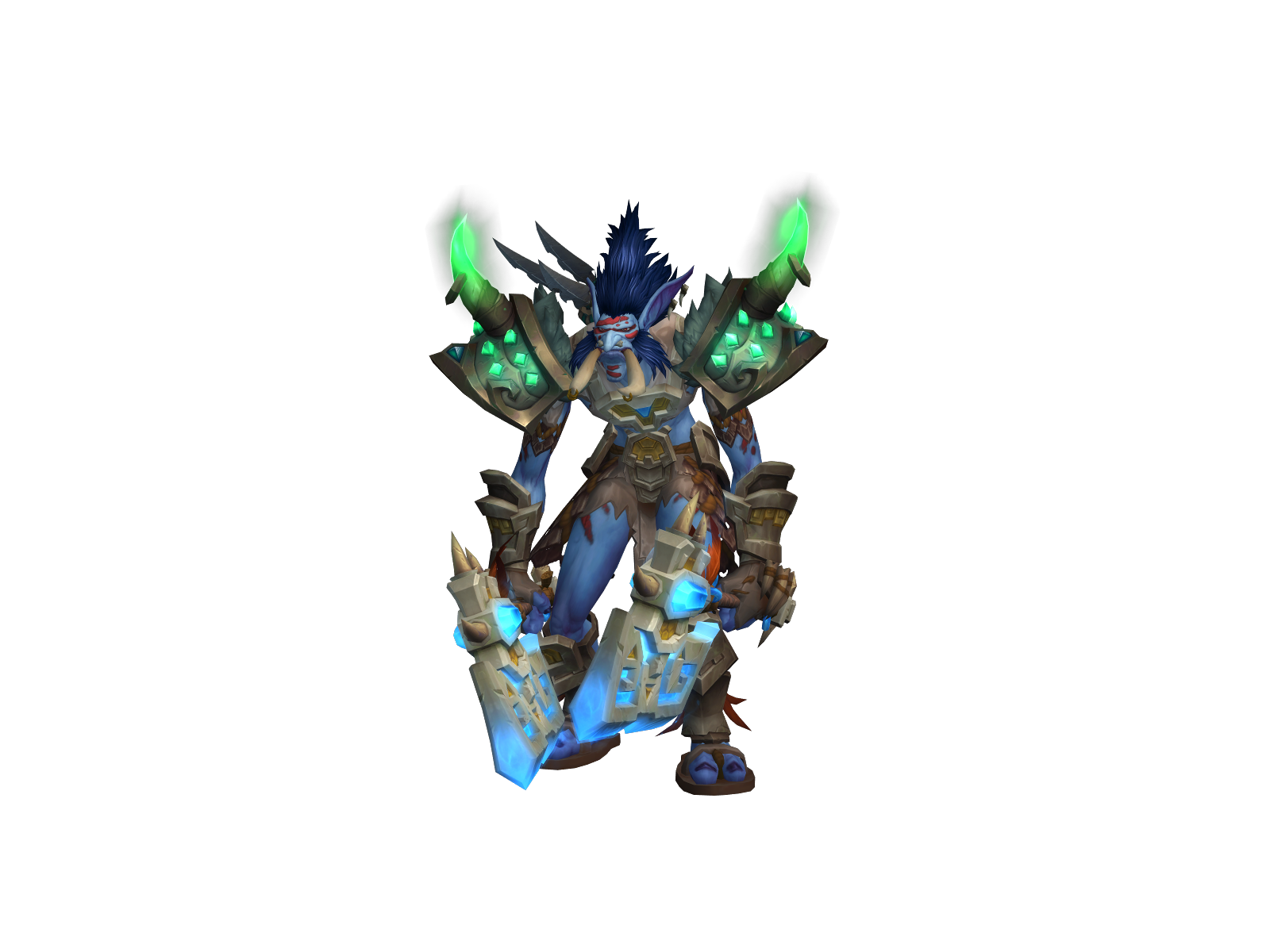 Kragga 3D character render