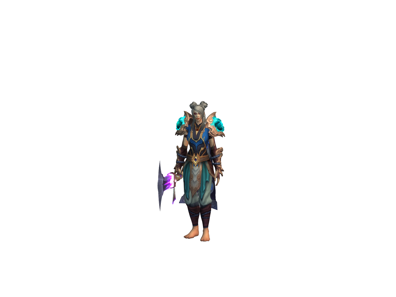 Ktrinna 3D character render