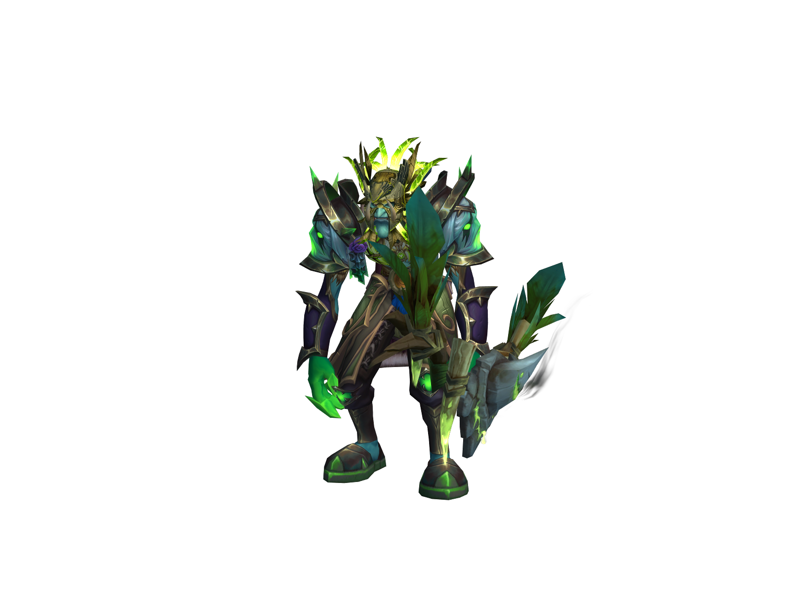 Sekreth 3D character render