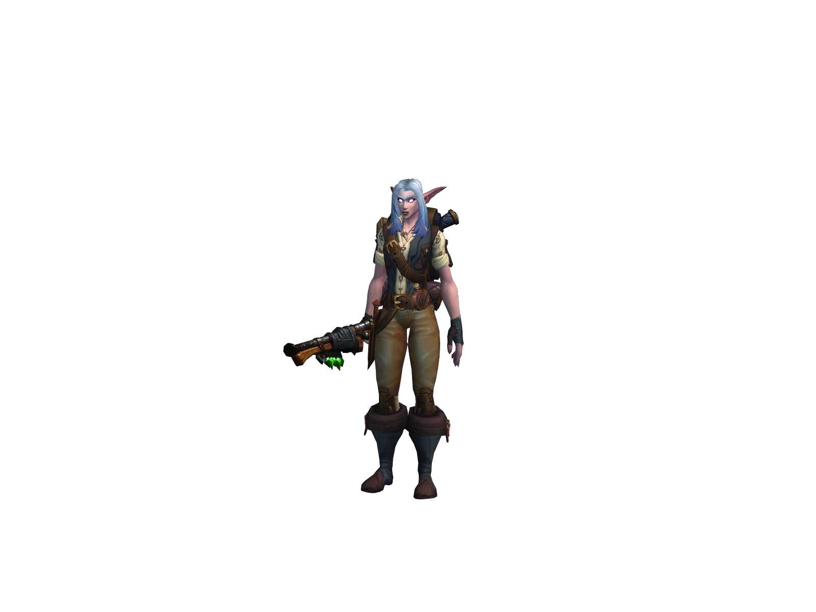 Henife 3D character render