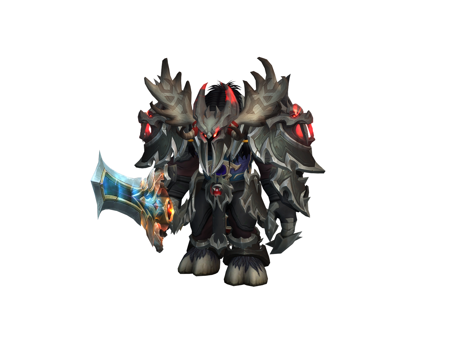 Seragoth 3D character render
