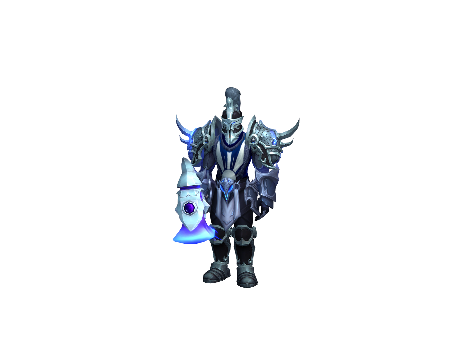 Blixtsken 3D character render
