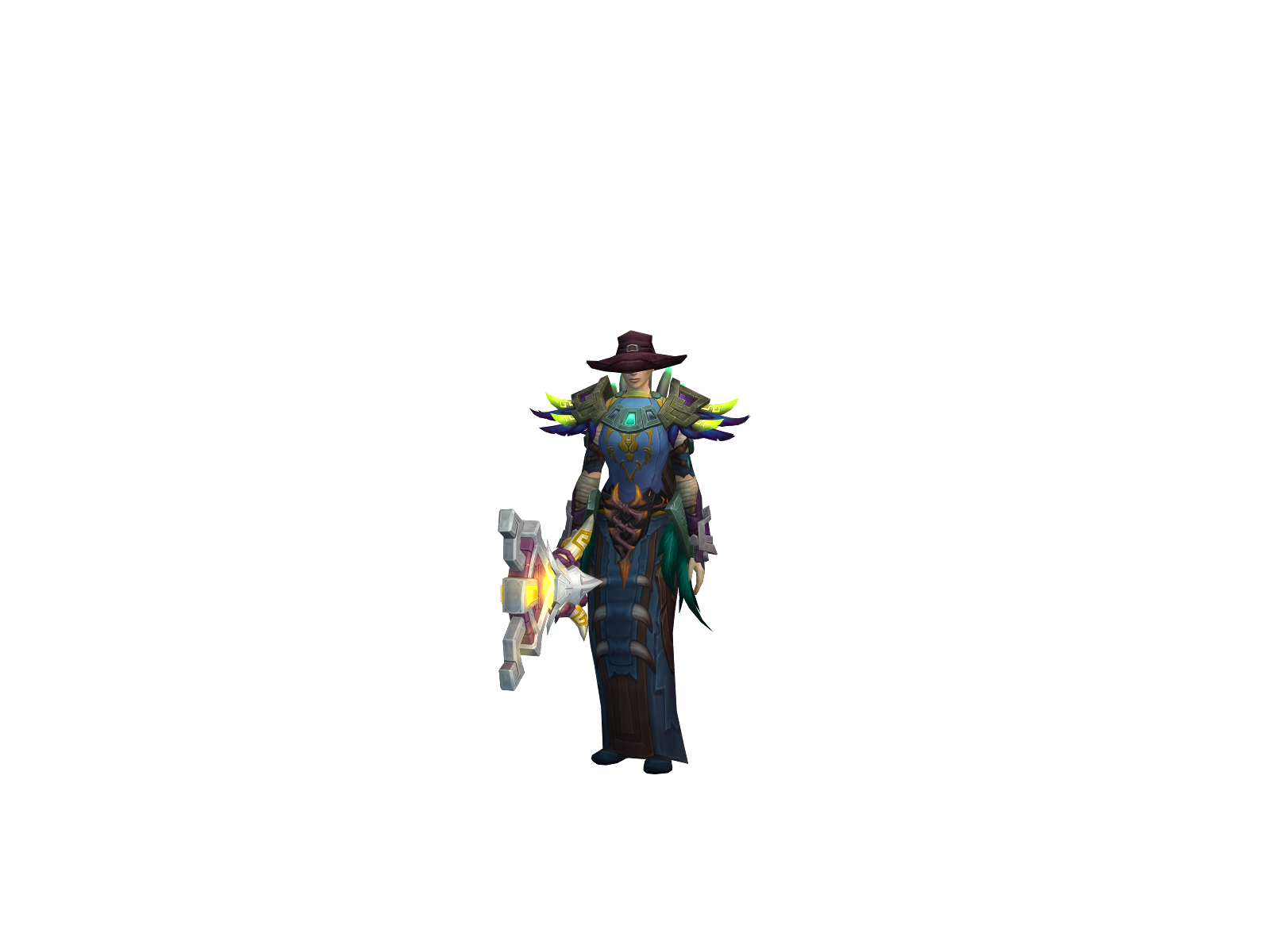 Elmirril 3D character render