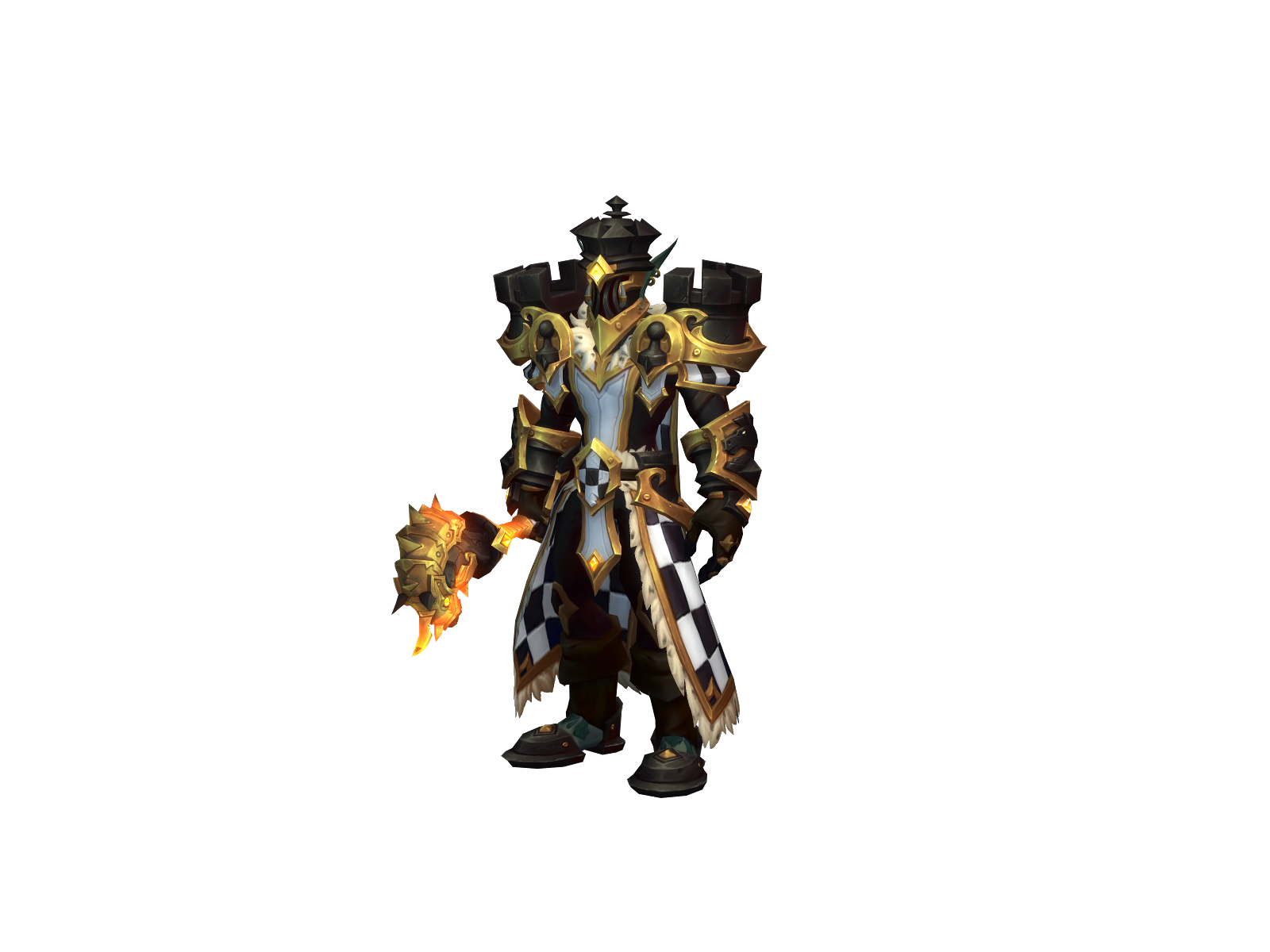 Tåke 3D character render